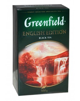 Чай GREENFIELD English Edition Англійська Колекція 100 г к/п (4823096805757)