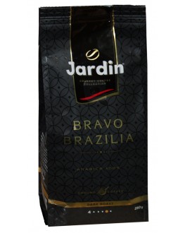 Кава JARDIN Gourmet Bravo Brazilia 100% Arabica мелена 250 г (4823096805016)