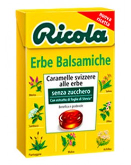 Льодяники RICOLA Erbe Balsamiche Класичні Трави 50 г (7610700901007)