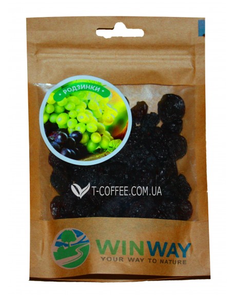 Родзинки WINWAY темні відбірні 100 г (4821912900082)