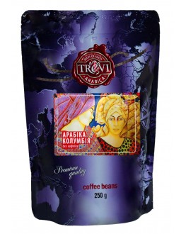 Кава TREVI Арабіка Колумбія без кофеїну зернова 250 г (4820140050835)