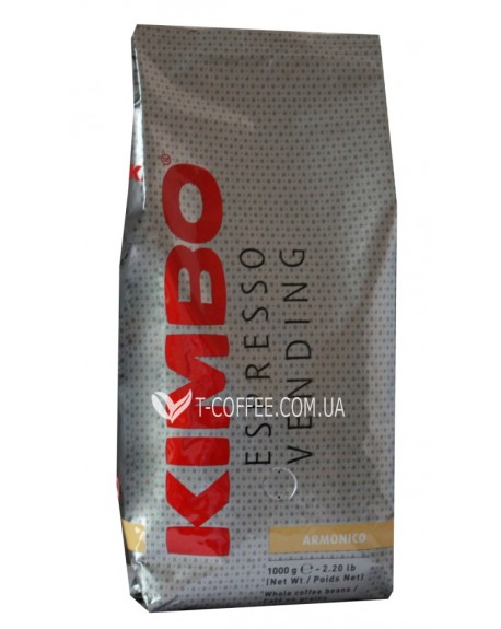 Кава KIMBO Espresso Vending Armonico зернова 1 кг (8002200140380)