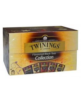 Чай TWININGS Collection Flavoured Black Teas Асорті Чорний Ароматизований Чай 20 х 2 г (070177174736)