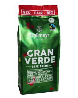 Кава DALLMAYR Granverde Cafe Creme зернова 220 г (4008167434801)