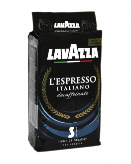 Кава LAVAZZA L'Espresso Italiano Decaffeinato без кофеїну мелена 250 г