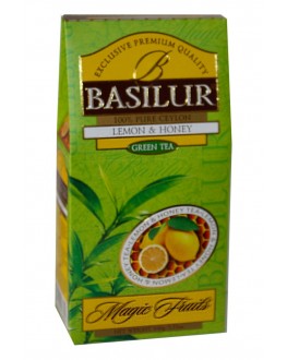 Чай BASILUR Lemon Honey Лимон Мед - Чарівні Фрукти 100 г к/п (4792252933644)