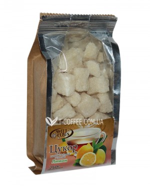 Цукор колотий кусковий з лимоном Sweet Cubes 250 г фото