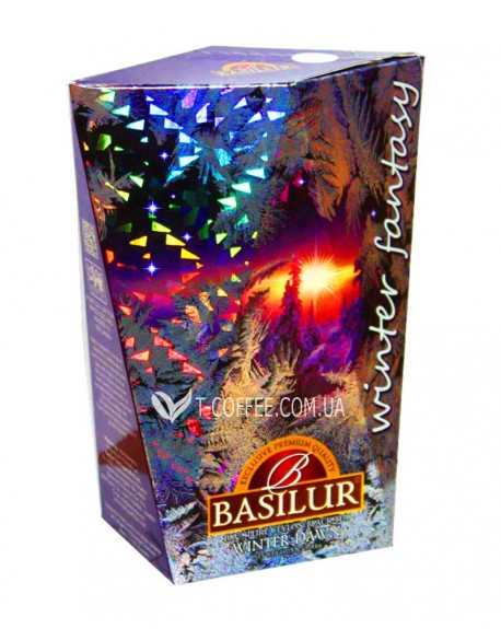 Чай BASILUR Winter Dawn Зимовий Світанок - Зимова Фантазія 85 г к/п (4792252932685)