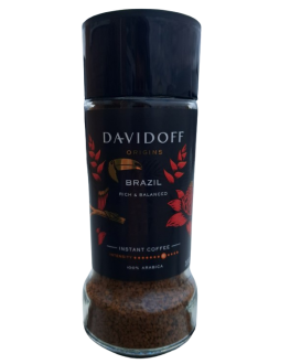 Кава DAVIDOFF Cafe Brazil розчинна 90 г скл. б. (4061445257769)