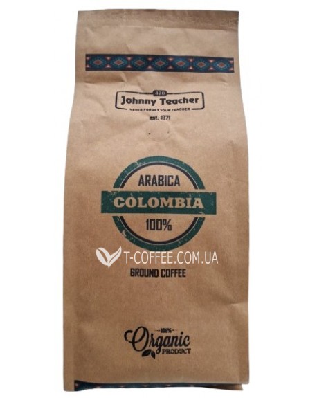 Кава JOHNNY TEACHER Monoarabica Colombia мелена 453 г. (4820211001964)