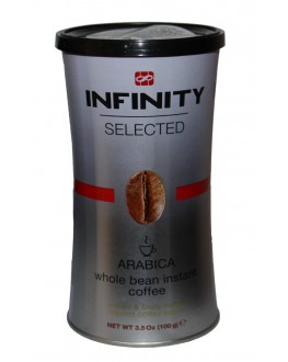 Кава INFINITI Selected Arabica цільнозернова розчинна 100 г ж/б (4260283250592)