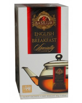 Чай BASILUR English Breakfast Англійський Сніданок - Обрана Класика 10 х 4 г (4792252932326)