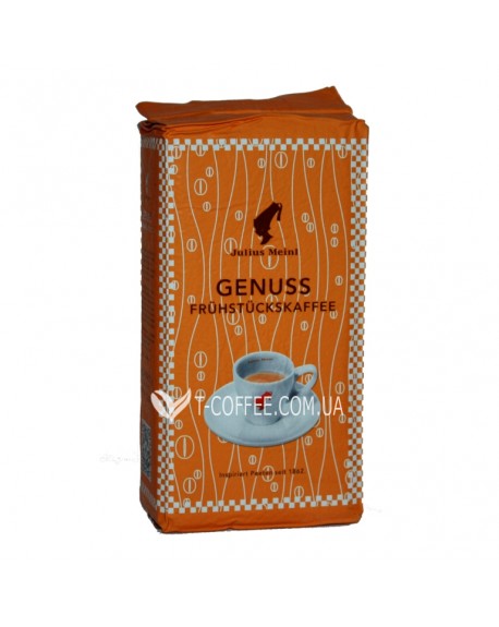 Кава JULIUS MEINL Genuss Fruhstuckskaffee мелена 500 г