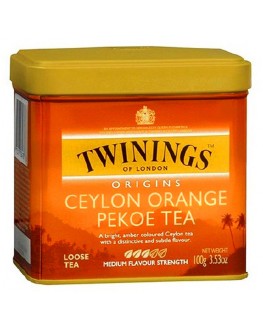 Чай TWININGS Ceylon Orange Pekoe Цейлонський Оранж Пеко 100 г ж/б (070177029685)