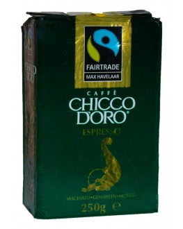 Кава CHICCO D'ORO Espresso Max Havelaar мелена 250 г (7610899002011)