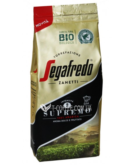 Кава SEGAFREDO Supremo мелена 200 г (8003410243335)