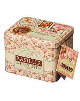 Чай BASILUR Pink Caddy Рожевий Подарунок - Святкова 100 г ж/б (4792252100282)