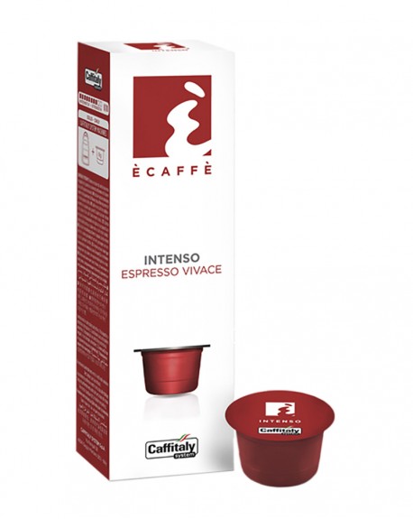 Кава ECAFFE Caffitaly Intenso в капсулах 10 х 8 г