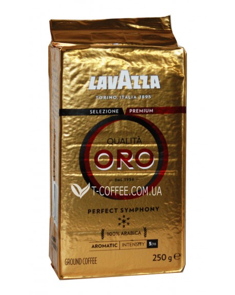 Кава LAVAZZA Qualita Oro мелена 250 г (8000070012783)