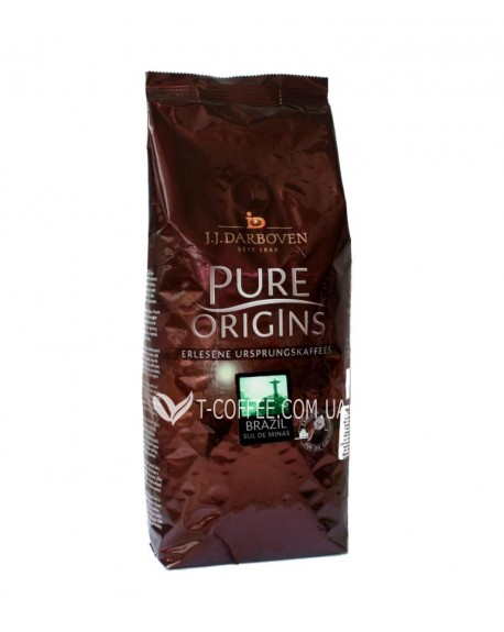 Кава JJ DARBOVEN Pure Origins Brazil Sul De Minas зернова 500 г