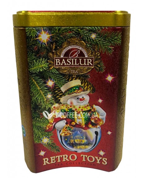 Чай BASILUR Retro Toys Червона - Ретро Іграшки 75 г ж/б (4792252941175)