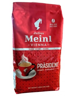 Кава JULIUS MEINL Prasident зернова 1 кг (8001005406417)