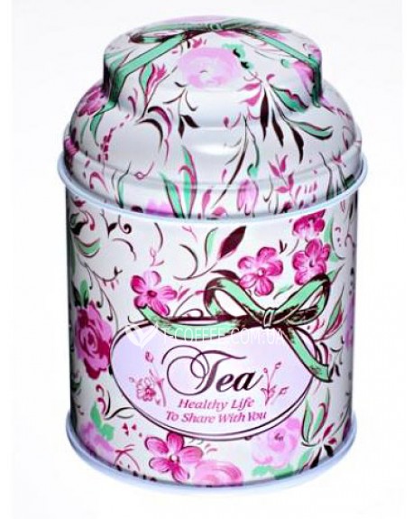 Банка Tea Рожева жерстяна 80 г 