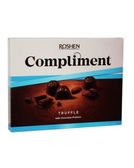 Цукерки ROSHEN Compliment Truffle 120 г в коробці (4823077629440)