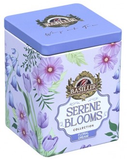 Чай BASILUR Serene Blooms Безтурботні квіти - Квіткова мрія 75 г ж/б (4792252950054)