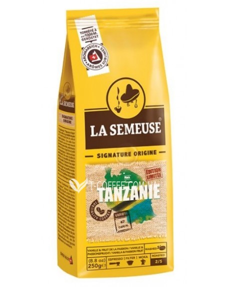 Кава LA SEMEUSE Tanzania зернова 250 г