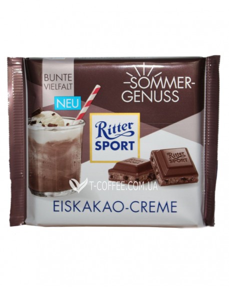 Шоколад RITTER SPORT Eiskakao-Creme Молочний Какао-Крем 100 г