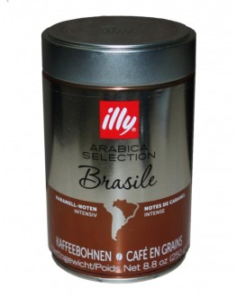 Кава ILLY Brazil Arabica Selection зернова 250 г ж/б (8003753970042)