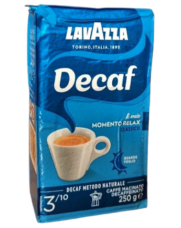 Кава LAVAZZA Dek Classico без кофеїну мелена 250 г (8000070011281)