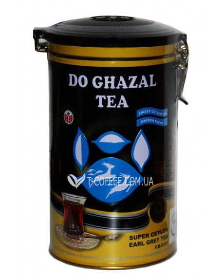 Чай AKBAR Do Ghazal Super Ceylon Earl Grey Tea 400 г ж/б (4796015725231)
