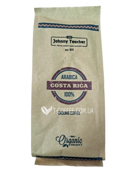 Кава JOHNNY TEACHER Monoarabica Costa Rica мелена 453 г (4820211002008)