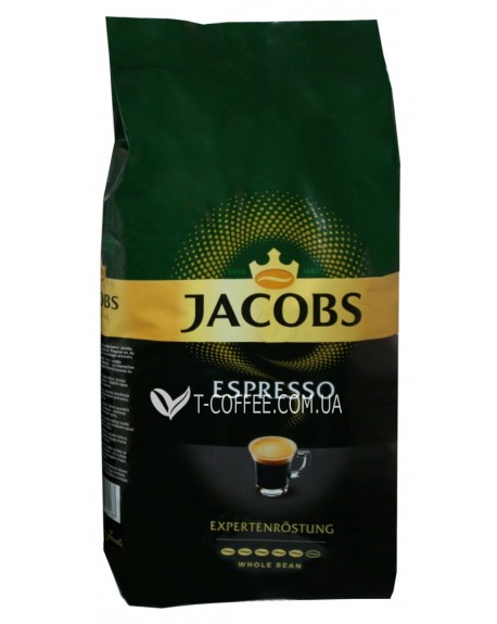 Кава JACOBS Espresso зернова 1 кг (8711000539187)