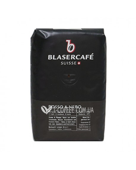 Кава BLASER CAFE Rosso & Nero зернова 250 г (7610443569687)