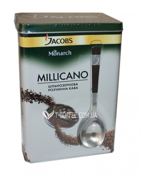 Кава JACOBS Monarch Millicano цільнозернова розчинна 140 г ж/б