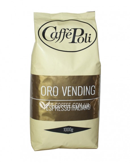 Кава POLI Oro Vending зернова 1 кг (8019650000331)