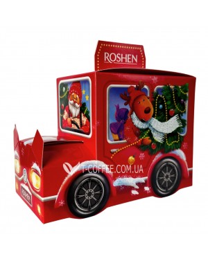 Новорічний подарунок ROSHEN №3 Автомобіль Санти 2026 330 г (4823077634987)