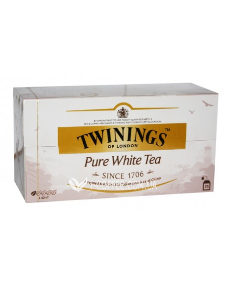 Чай TWININGS Pure White Tea Білий 25 х 1,5 г (070177230234)