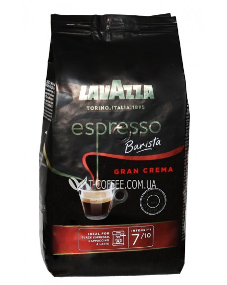 Кава LAVAZZA Espresso Barista Gran Crema зернова 1 кг (8000070024854)