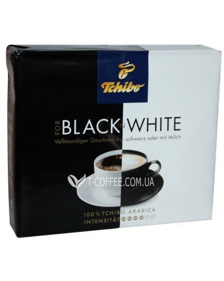 Кава TCHIBO For Black n White мелена 2 х 250 г (4046234790184)