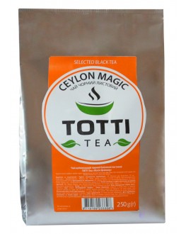 Чай TOTTI Ceylon Magic Магія Цейлону 250 г ф/п (8719189233308)