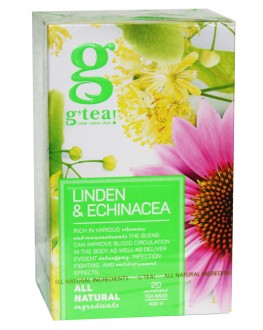 Чай GRACE! Green Tea Linden Echinacea Зелений чай Липа Ехінацея - The Bright Collection 20 х 2 г (5060207695879)