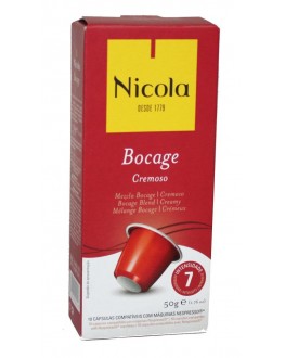 Кава NICOLA Nespresso Bocage Cremoso в капсулах 10 х 5 г (5601132002143)