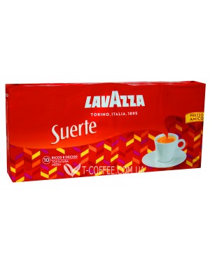 Кава LAVAZZA Suerte мелена 250 г (внутрішній ринок) фото