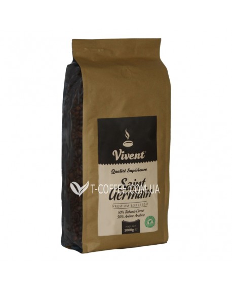 Кава VIVENT Saint Germain зернова 1 кг (3071473968576)