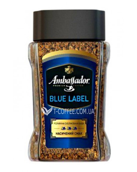 Кава AMBASSADOR Blue Label розчинна 190 г скл. б. (7612654000676)