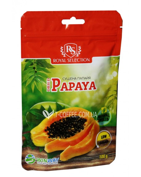 Папайя ROYAL SELECTION сушена 100 г (4821912901669)